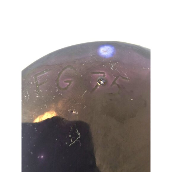 Treat Dispenser Hand Made 1975 Signed F.G. Ceramic - Picture 5 of 9